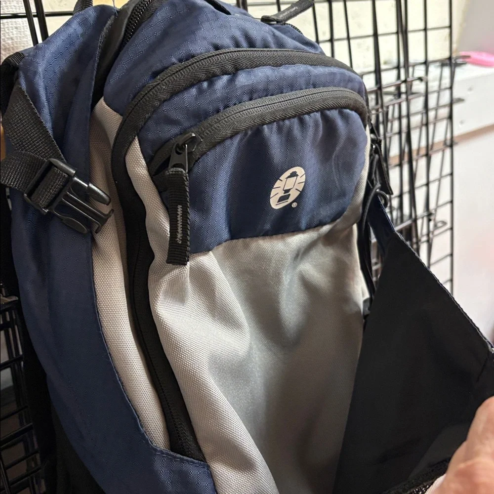 Coleman Hydro PackBlue and Gray Unisex Daypack Backpack - Comfort Carry